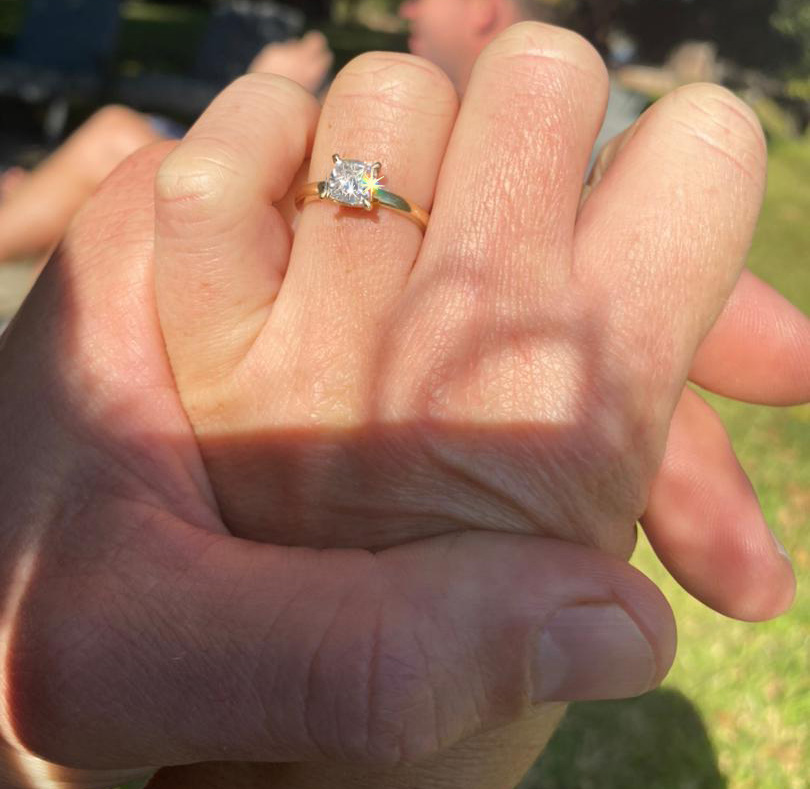I said YES!